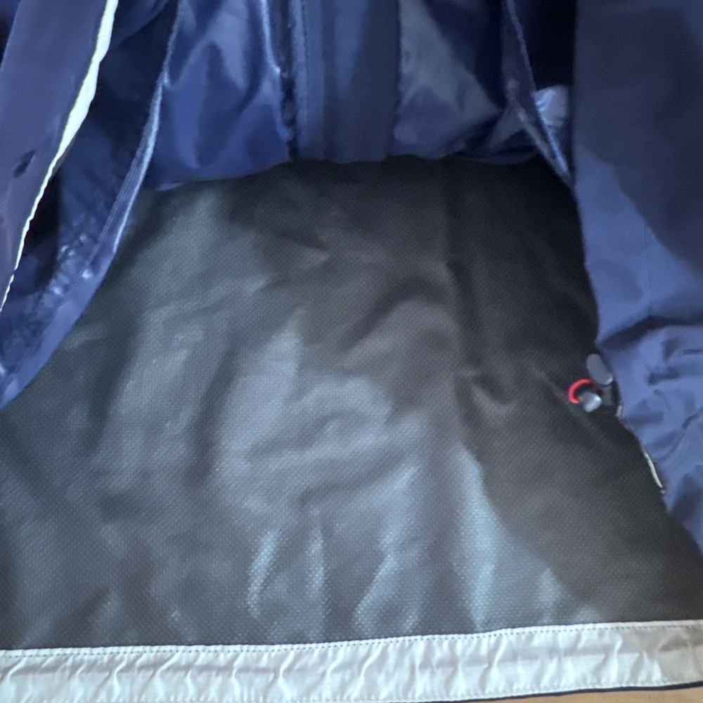 Polo Golf Ralph Lauren Mens Sz L Blue Bi-Swing Packable Windbreaker Jacket Logo - Picture 6 of 12